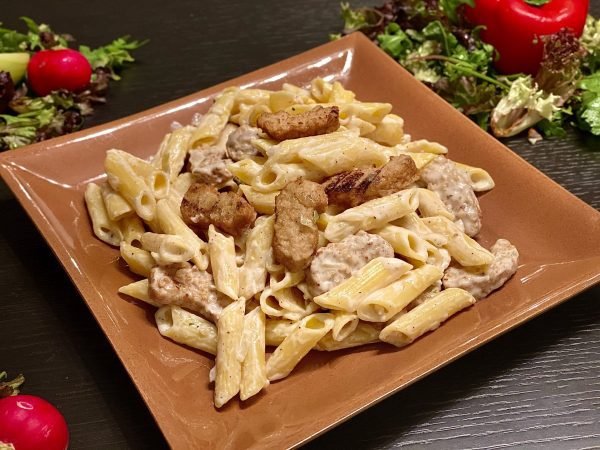 Vegan Penne Alfredo