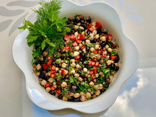 Mixed Legumes Salad