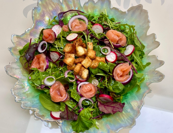 Smoked Salmon Salad