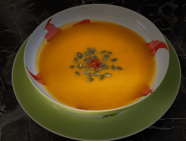 Roasted Pumpkin Curry Soup
