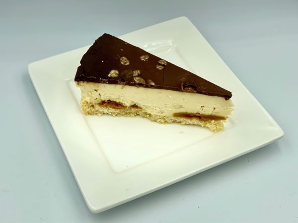 Glutenvrij Karamel Chocolade Cheesecake