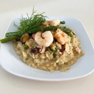 Risotto met zeevruchten