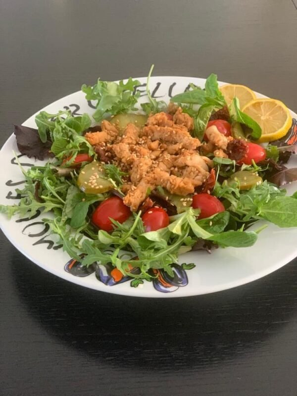 Vegetarische Kip Salade