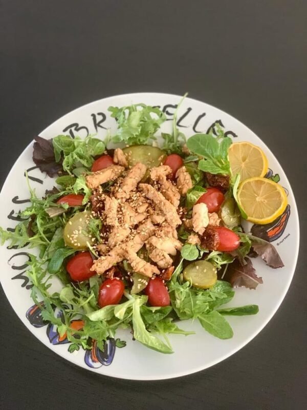 Vegetarische Kip Salade