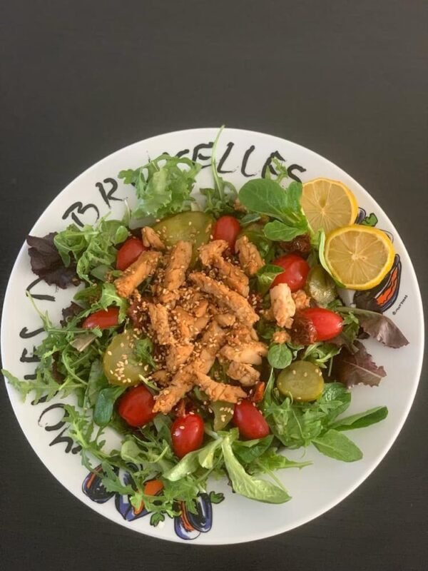 Vegetarische Kip Salade