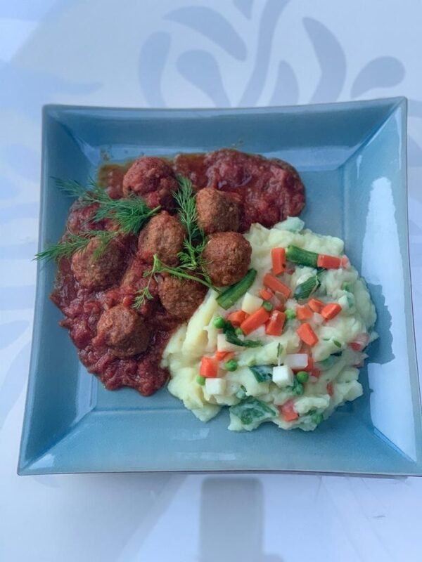 Stomppot en Vegan balletjes